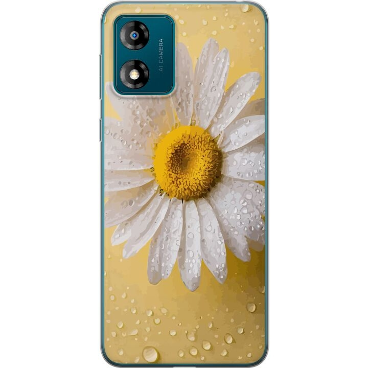 Mobilskal till Motorola Moto E13 med Porslinsblomma motiv i gruppen SMARTPHONE & SURFPLATTOR / Mobilskydd / Motorola hos TP E-commerce Nordic AB (A53990)