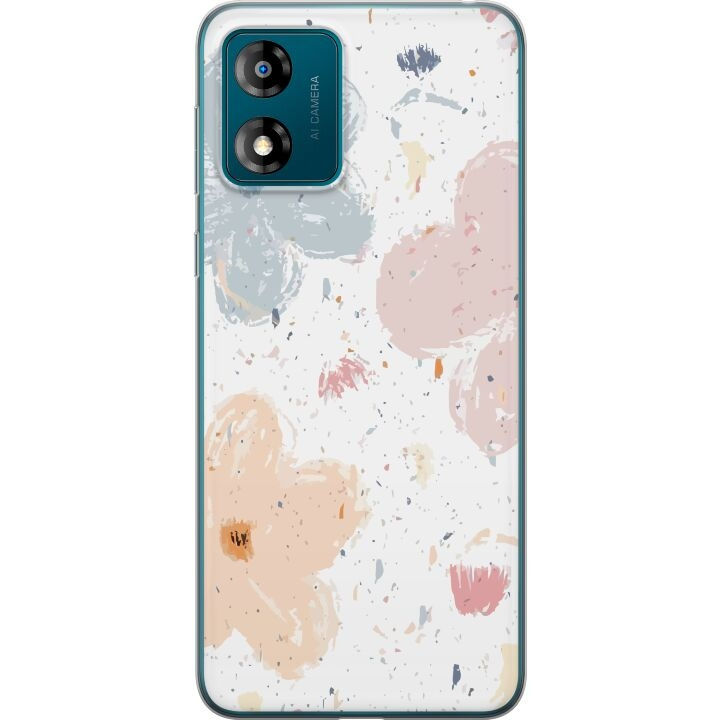 Mobilskal till Motorola Moto E13 med Blommor motiv i gruppen SMARTPHONE & SURFPLATTOR / Mobilskydd / Motorola hos TP E-commerce Nordic AB (A54002)