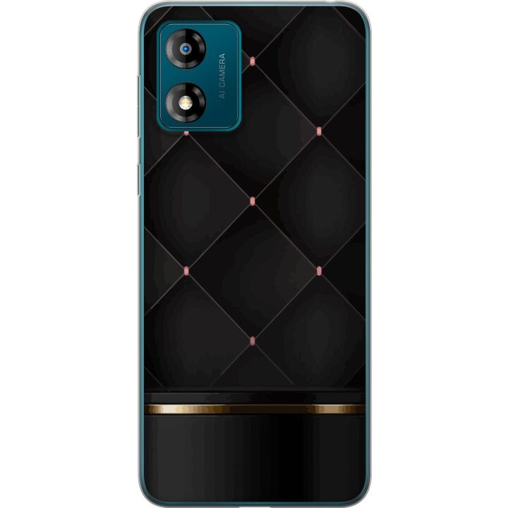 Mobilskal till Motorola Moto E13 med Lyxig linje motiv i gruppen SMARTPHONE & SURFPLATTOR / Mobilskydd / Motorola hos TP E-commerce Nordic AB (A54005)