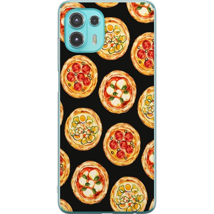 Mobilskal till Motorola Edge 20 Lite med Pizza motiv i gruppen SMARTPHONE & SURFPLATTOR / Mobilskydd / Motorola hos TP E-commerce Nordic AB (A54030)