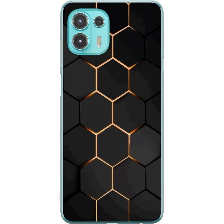 Mobilskal till Motorola Edge 20 Lite med Lyxigt Mönster motiv i gruppen SMARTPHONE & SURFPLATTOR / Mobilskydd / Motorola hos TP E-commerce Nordic AB (A54042)