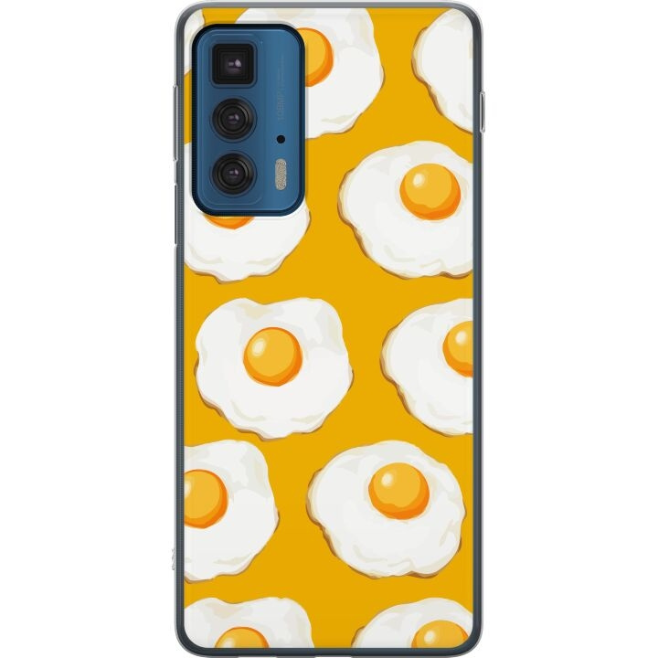 Mobilskal till Motorola Edge 20 Pro med Stekt ägg motiv i gruppen SMARTPHONE & SURFPLATTOR / Mobilskydd / Motorola hos TP E-commerce Nordic AB (A54073)