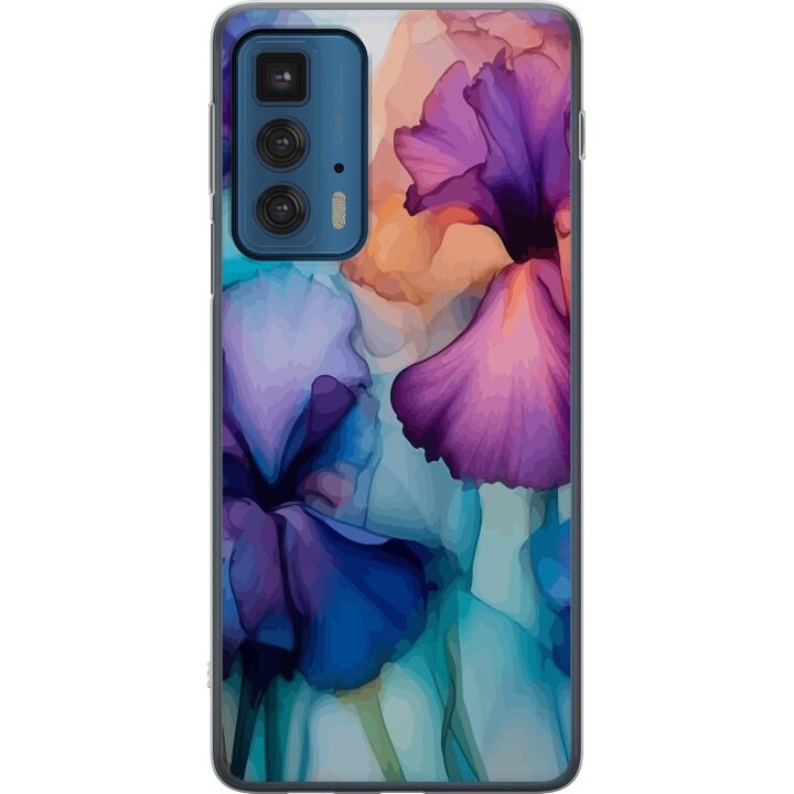 Mobilskal till Motorola Edge 20 Pro med Magiska blommor motiv i gruppen SMARTPHONE & SURFPLATTOR / Mobilskydd / Motorola hos TP E-commerce Nordic AB (A54074)