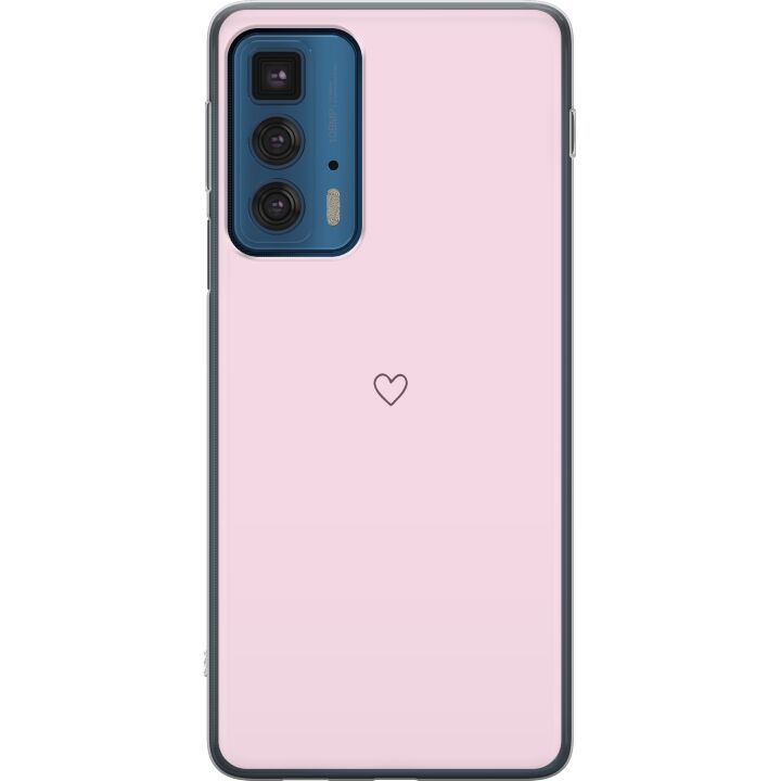 Mobilskal till Motorola Edge 20 Pro med Hjärta motiv i gruppen SMARTPHONE & SURFPLATTOR / Mobilskydd / Motorola hos TP E-commerce Nordic AB (A54090)