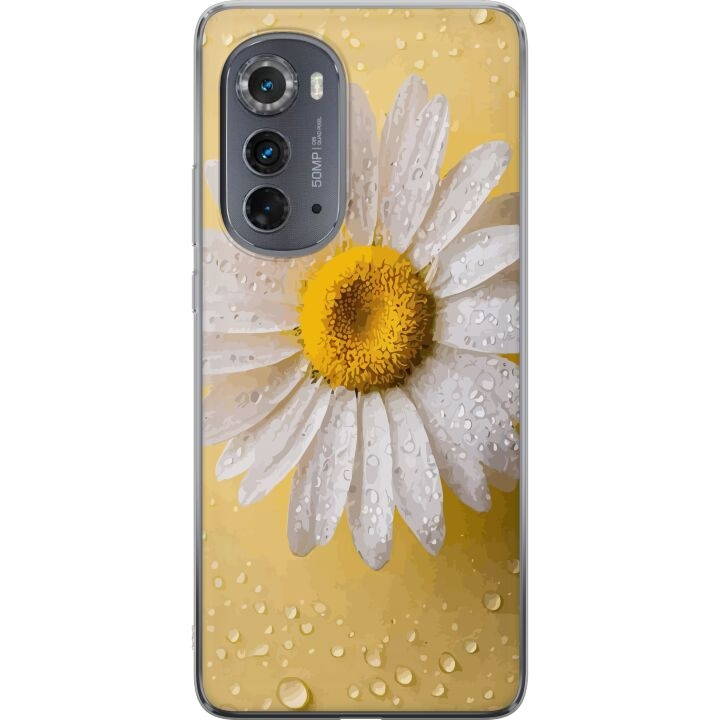 Mobilskal till Motorola Edge (2022) med Porslinsblomma motiv i gruppen SMARTPHONE & SURFPLATTOR / Mobilskydd / Motorola hos TP E-commerce Nordic AB (A54098)
