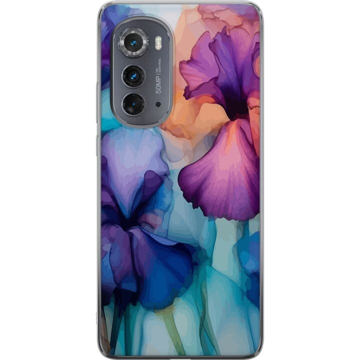 Mobilskal till Motorola Edge (2022) med Magiska blommor motiv i gruppen SMARTPHONE & SURFPLATTOR / Mobilskydd / Motorola hos TP E-commerce Nordic AB (A54101)