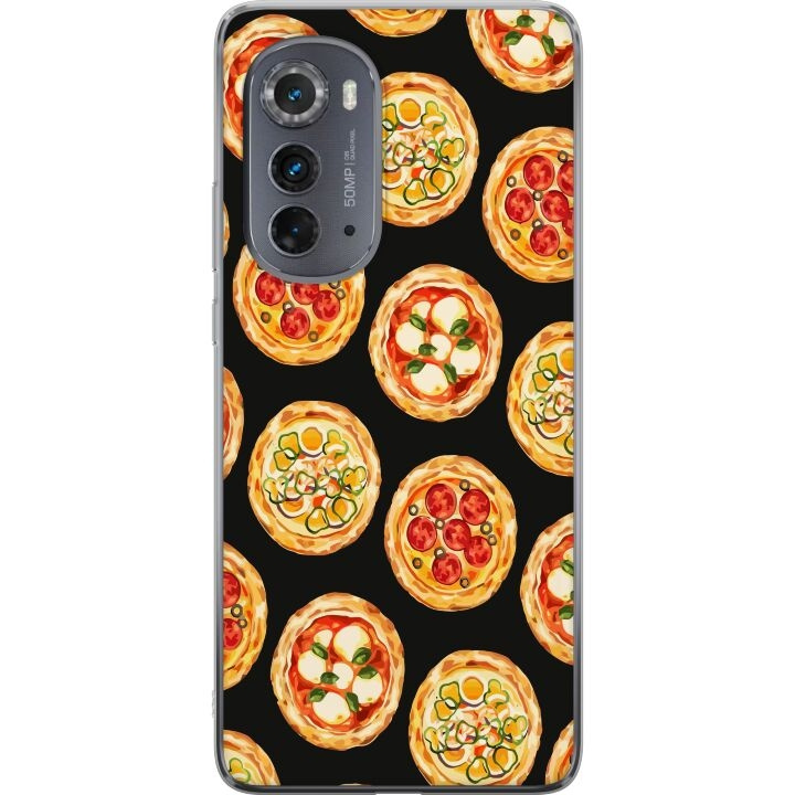 Mobilskal till Motorola Edge (2022) med Pizza motiv i gruppen SMARTPHONE & SURFPLATTOR / Mobilskydd / Motorola hos TP E-commerce Nordic AB (A54111)