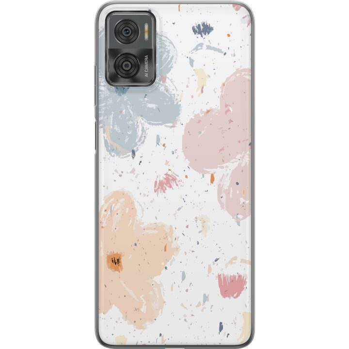 Mobilskal till Motorola Moto E22i med Blommor motiv i gruppen SMARTPHONE & SURFPLATTOR / Mobilskydd / Motorola hos TP E-commerce Nordic AB (A54164)