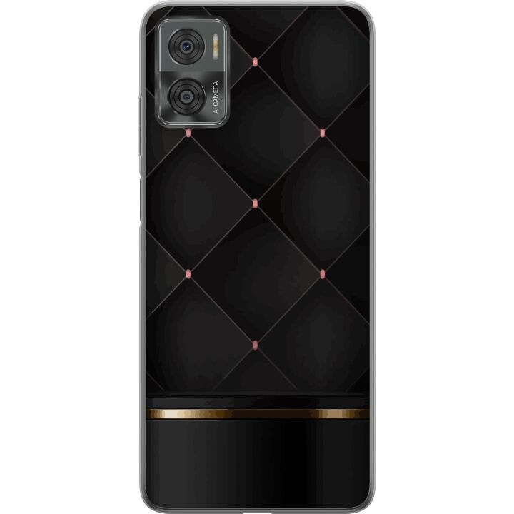 Mobilskal till Motorola Moto E22i med Lyxig linje motiv i gruppen SMARTPHONE & SURFPLATTOR / Mobilskydd / Motorola hos TP E-commerce Nordic AB (A54167)