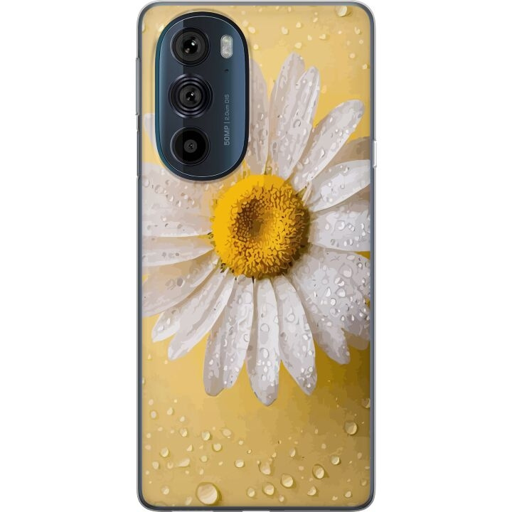 Mobilskal till Motorola Edge 30 Pro med Porslinsblomma motiv i gruppen SMARTPHONE & SURFPLATTOR / Mobilskydd / Motorola hos TP E-commerce Nordic AB (A54179)