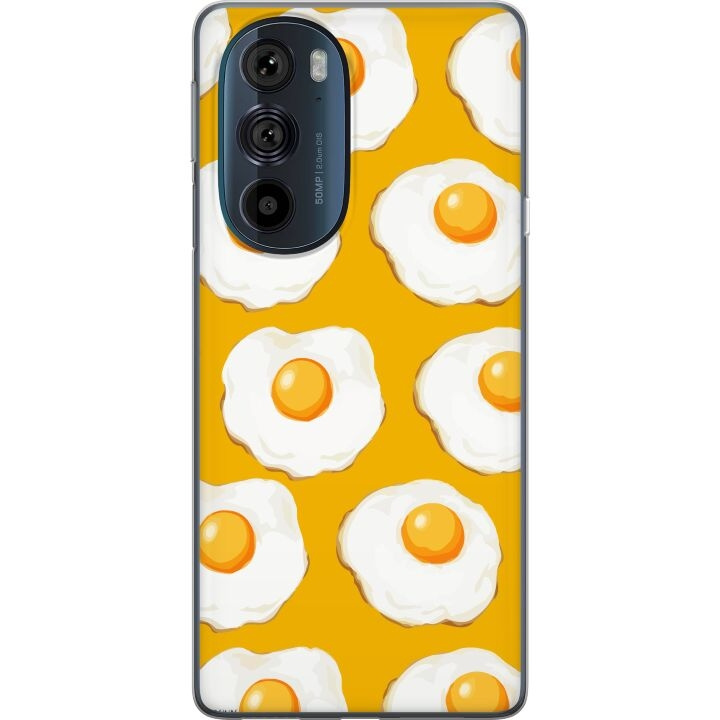 Mobilskal till Motorola Edge 30 Pro med Stekt ägg motiv i gruppen SMARTPHONE & SURFPLATTOR / Mobilskydd / Motorola hos TP E-commerce Nordic AB (A54181)