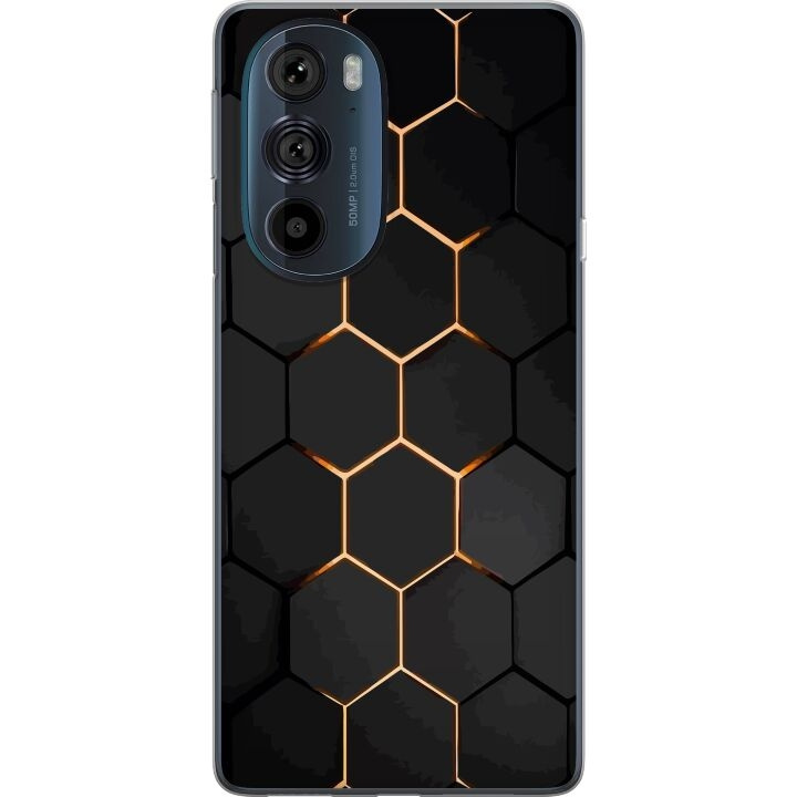 Mobilskal till Motorola Edge 30 Pro med Lyxigt Mönster motiv i gruppen SMARTPHONE & SURFPLATTOR / Mobilskydd / Motorola hos TP E-commerce Nordic AB (A54204)