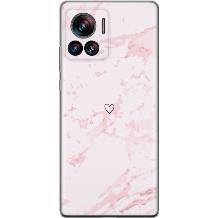 Mobilskal till Motorola Edge 30 Ultra med Rosa Hjärta motiv i gruppen SMARTPHONE & SURFPLATTOR / Mobilskydd / Motorola hos TP E-commerce Nordic AB (A54229)