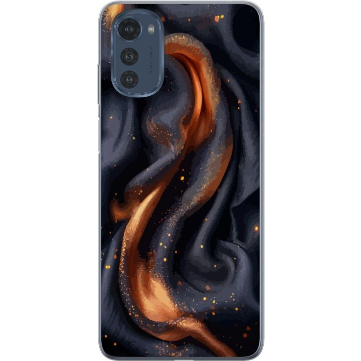 Mobilskal till Motorola Moto E32s med Eldigt silke motiv i gruppen SMARTPHONE & SURFPLATTOR / Mobilskydd / Motorola hos TP E-commerce Nordic AB (A54261)