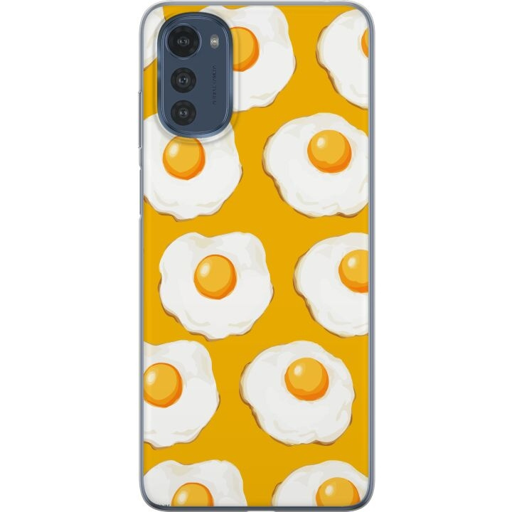 Mobilskal till Motorola Moto E32s med Stekt ägg motiv i gruppen SMARTPHONE & SURFPLATTOR / Mobilskydd / Motorola hos TP E-commerce Nordic AB (A54262)