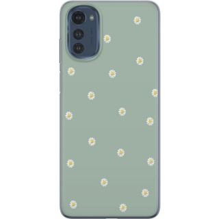 Mobilskal till Motorola Moto E32s med Prästkragar motiv