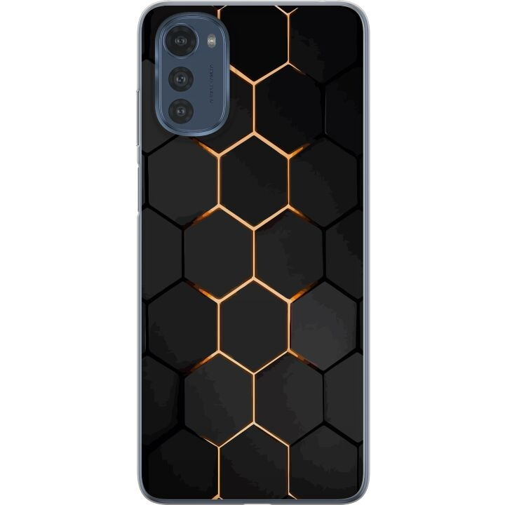 Mobilskal till Motorola Moto E32s med Lyxigt Mönster motiv i gruppen SMARTPHONE & SURFPLATTOR / Mobilskydd / Motorola hos TP E-commerce Nordic AB (A54285)