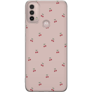 Mobilskal till Motorola Moto E40 med Körsbär motiv