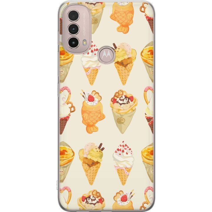 Mobilskal till Motorola Moto E40 med Glassigt motiv i gruppen SMARTPHONE & SURFPLATTOR / Mobilskydd / Motorola hos TP E-commerce Nordic AB (A54298)