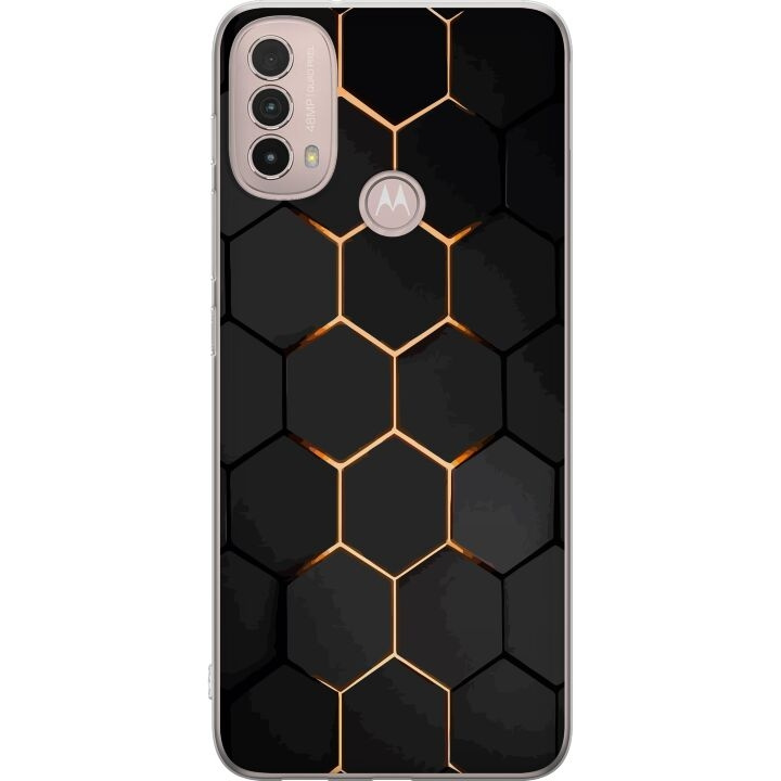 Mobilskal till Motorola Moto E40 med Lyxigt Mönster motiv i gruppen SMARTPHONE & SURFPLATTOR / Mobilskydd / Motorola hos TP E-commerce Nordic AB (A54312)