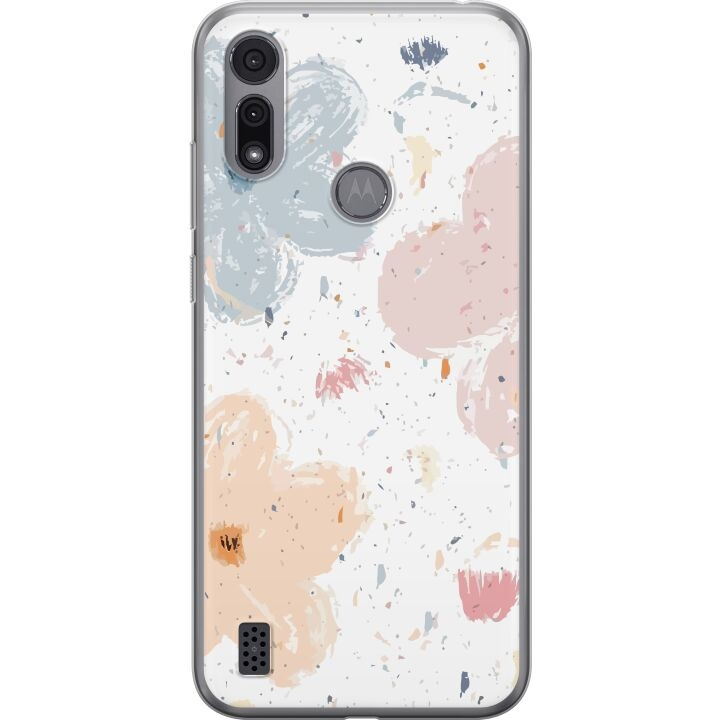 Mobilskal till Motorola Moto E6i med Blommor motiv i gruppen SMARTPHONE & SURFPLATTOR / Mobilskydd / Motorola hos TP E-commerce Nordic AB (A54353)