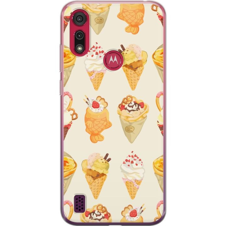 Mobilskal till Motorola Moto E6s (2020) med Glassigt motiv i gruppen SMARTPHONE & SURFPLATTOR / Mobilskydd / Motorola hos TP E-commerce Nordic AB (A54379)