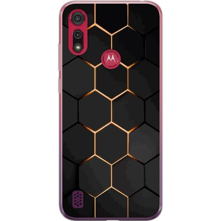 Mobilskal till Motorola Moto E6s (2020) med Lyxigt Mönster motiv i gruppen SMARTPHONE & SURFPLATTOR / Mobilskydd / Motorola hos TP E-commerce Nordic AB (A54393)