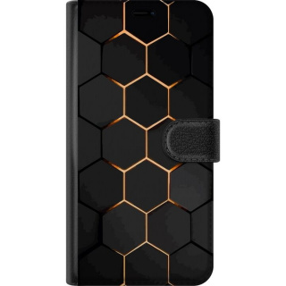 Plånboksfodral till Motorola Edge 40 Neo med Lyxigt Mönster motiv