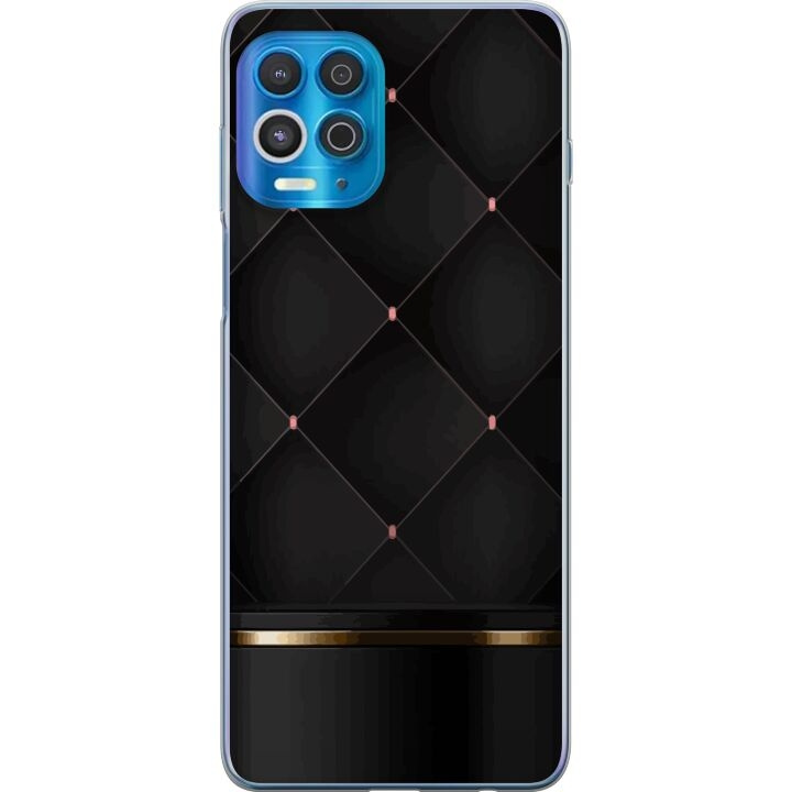 Mobilskal till Motorola Edge S med Lyxig linje motiv i gruppen SMARTPHONE & SURFPLATTOR / Mobilskydd / Motorola hos TP E-commerce Nordic AB (A54572)
