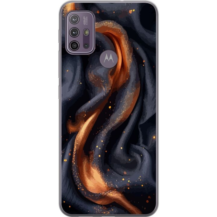 Mobilskal till Motorola Moto G10 med Eldigt silke motiv i gruppen SMARTPHONE & SURFPLATTOR / Mobilskydd / Motorola hos TP E-commerce Nordic AB (A54585)