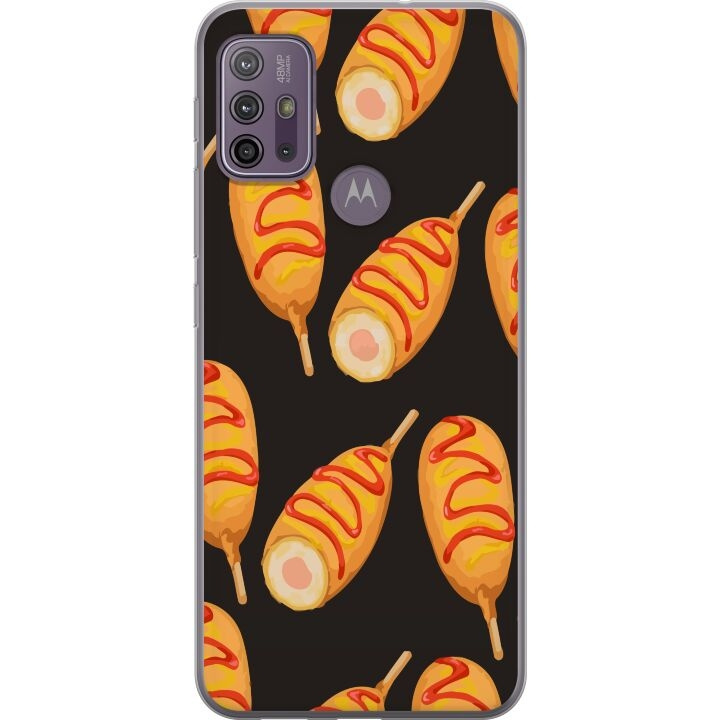 Mobilskal till Motorola Moto G10 med Kycklingklubba motiv i gruppen SMARTPHONE & SURFPLATTOR / Mobilskydd / Motorola hos TP E-commerce Nordic AB (A54593)
