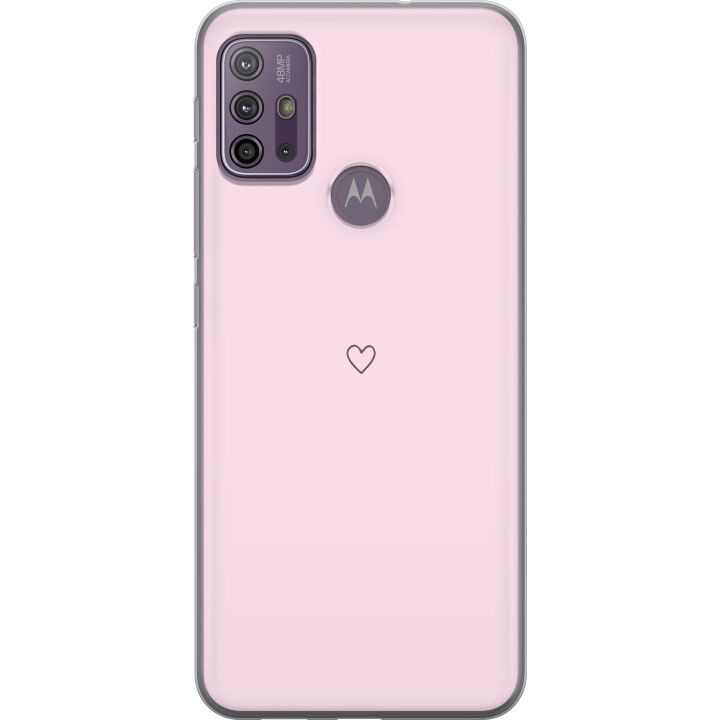 Mobilskal till Motorola Moto G10 med Hjärta motiv i gruppen SMARTPHONE & SURFPLATTOR / Mobilskydd / Motorola hos TP E-commerce Nordic AB (A54603)
