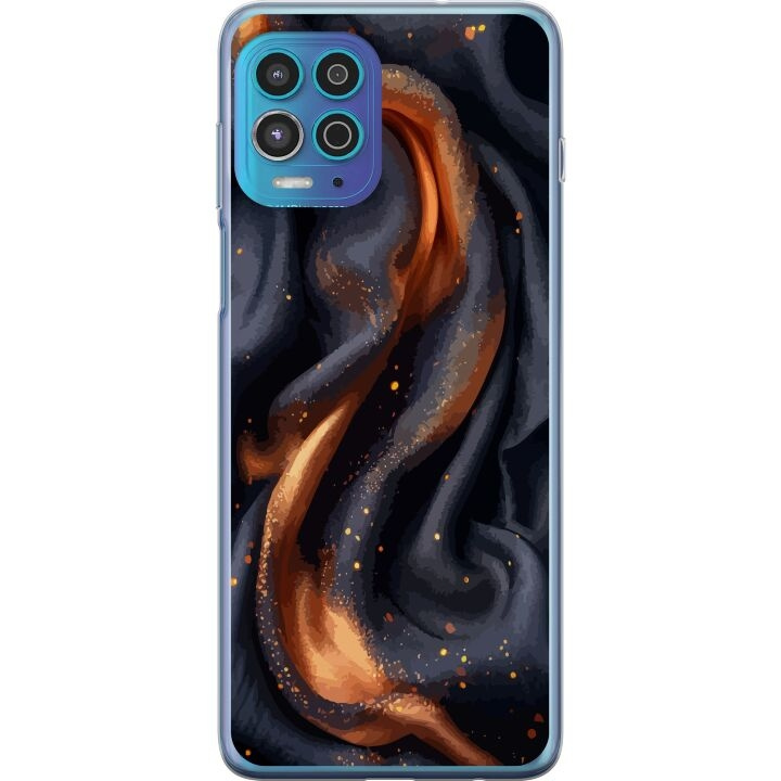 Mobilskal till Motorola Moto G100 med Eldigt silke motiv i gruppen SMARTPHONE & SURFPLATTOR / Mobilskydd / Motorola hos TP E-commerce Nordic AB (A54612)