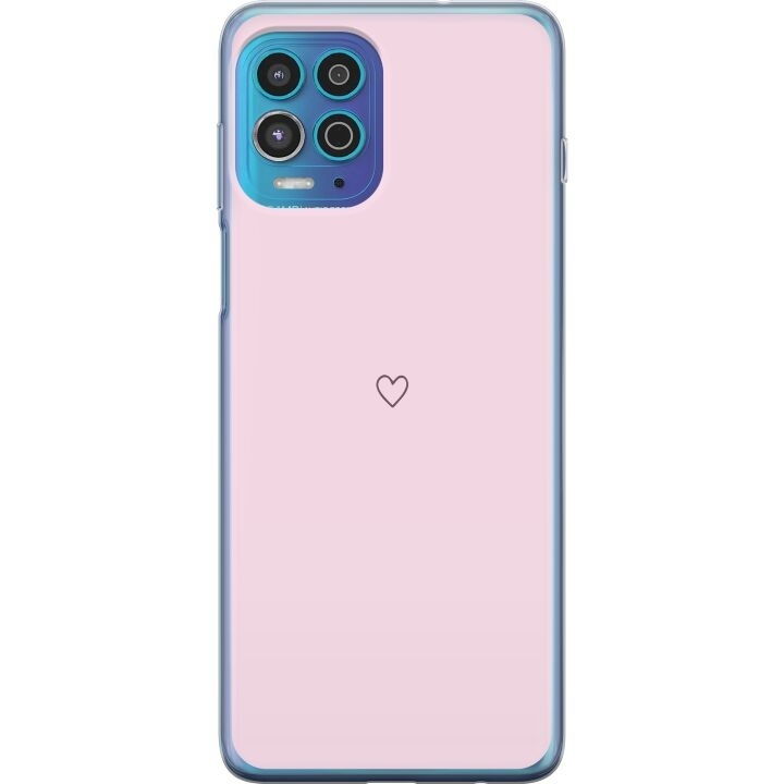 Mobilskal till Motorola Moto G100 med Hjärta motiv i gruppen SMARTPHONE & SURFPLATTOR / Mobilskydd / Motorola hos TP E-commerce Nordic AB (A54630)