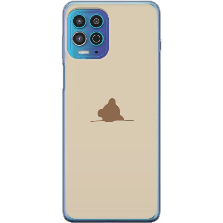 Mobilskal till Motorola Moto G100 med Nalle motiv i gruppen SMARTPHONE & SURFPLATTOR / Mobilskydd / Motorola hos TP E-commerce Nordic AB (A54631)
