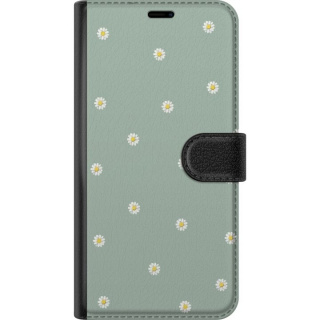 Plånboksfodral till Motorola Moto G14 med Prästkragar motiv