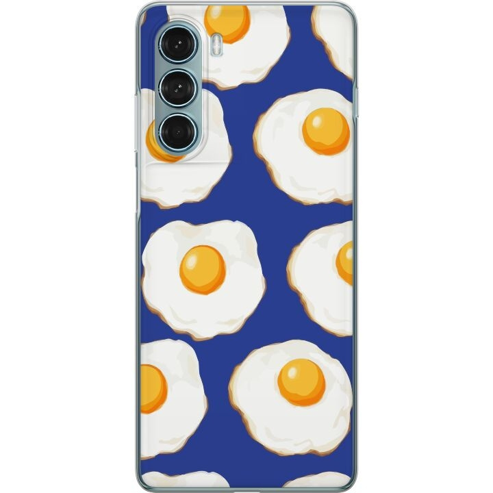 Mobilskal till Motorola Moto G200 5G med Stekta ägg motiv i gruppen SMARTPHONE & SURFPLATTOR / Mobilskydd / Motorola hos TP E-commerce Nordic AB (A54725)