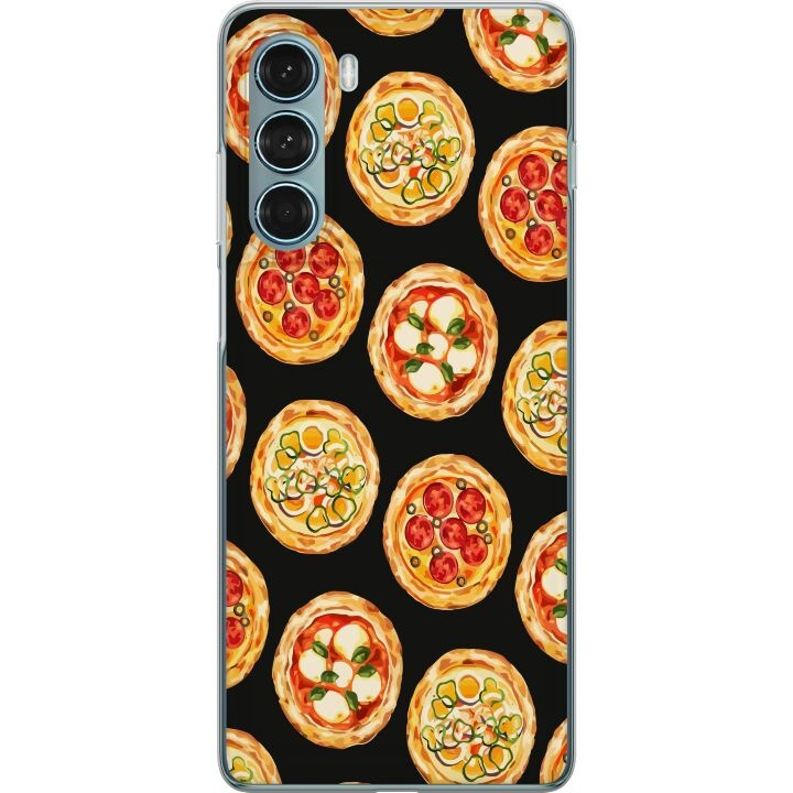 Mobilskal till Motorola Moto G200 5G med Pizza motiv i gruppen SMARTPHONE & SURFPLATTOR / Mobilskydd / Motorola hos TP E-commerce Nordic AB (A54732)