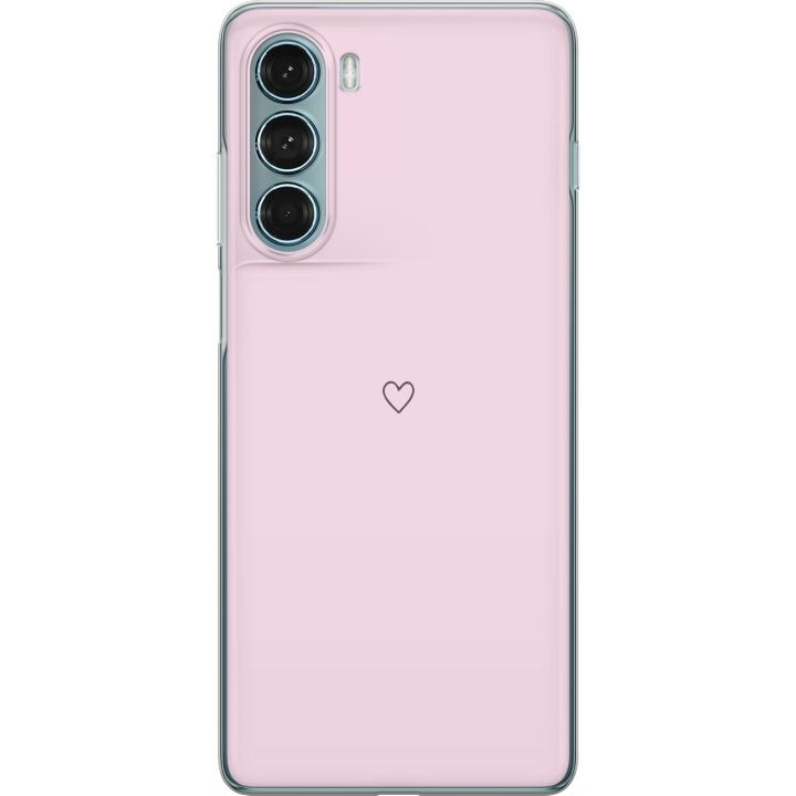 Mobilskal till Motorola Moto G200 5G med Hjärta motiv i gruppen SMARTPHONE & SURFPLATTOR / Mobilskydd / Motorola hos TP E-commerce Nordic AB (A54738)