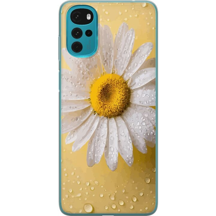 Mobilskal till Motorola Moto G22 med Porslinsblomma motiv i gruppen SMARTPHONE & SURFPLATTOR / Mobilskydd / Motorola hos TP E-commerce Nordic AB (A54746)