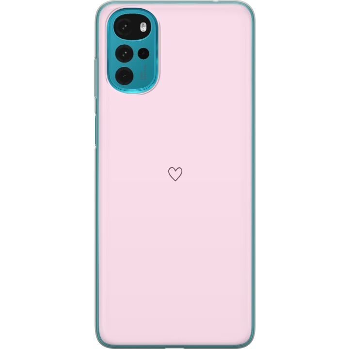 Mobilskal till Motorola Moto G22 med Hjärta motiv i gruppen SMARTPHONE & SURFPLATTOR / Mobilskydd / Motorola hos TP E-commerce Nordic AB (A54765)