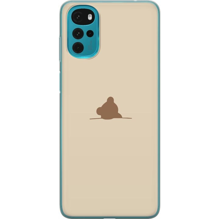 Mobilskal till Motorola Moto G22 med Nalle motiv i gruppen SMARTPHONE & SURFPLATTOR / Mobilskydd / Motorola hos TP E-commerce Nordic AB (A54766)