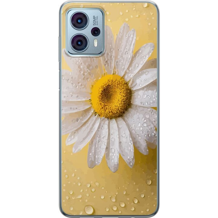 Mobilskal till Motorola Moto G23 med Porslinsblomma motiv i gruppen SMARTPHONE & SURFPLATTOR / Mobilskydd / Motorola hos TP E-commerce Nordic AB (A54800)