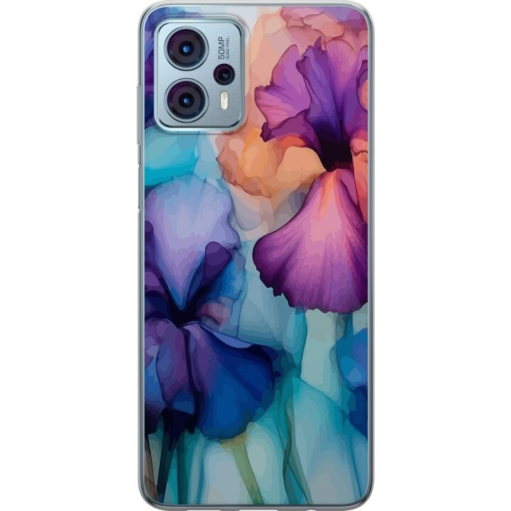 Mobilskal till Motorola Moto G23 med Magiska blommor motiv i gruppen SMARTPHONE & SURFPLATTOR / Mobilskydd / Motorola hos TP E-commerce Nordic AB (A54803)