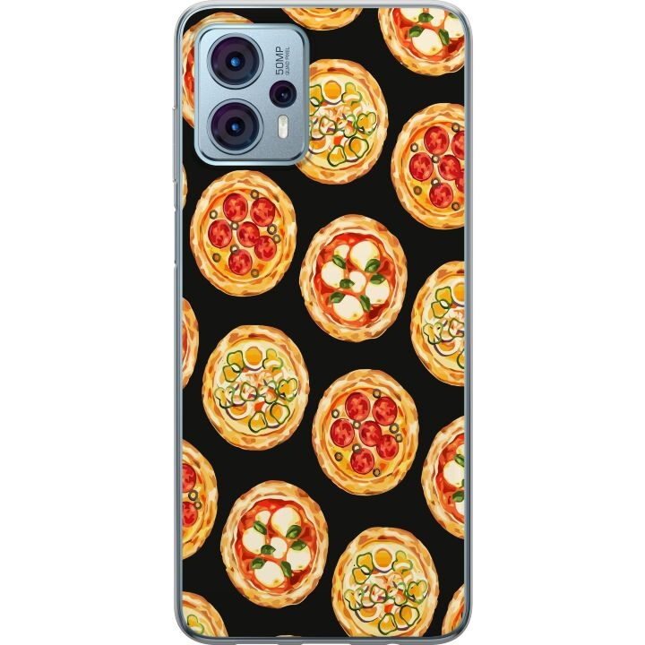 Mobilskal till Motorola Moto G23 med Pizza motiv i gruppen SMARTPHONE & SURFPLATTOR / Mobilskydd / Motorola hos TP E-commerce Nordic AB (A54813)