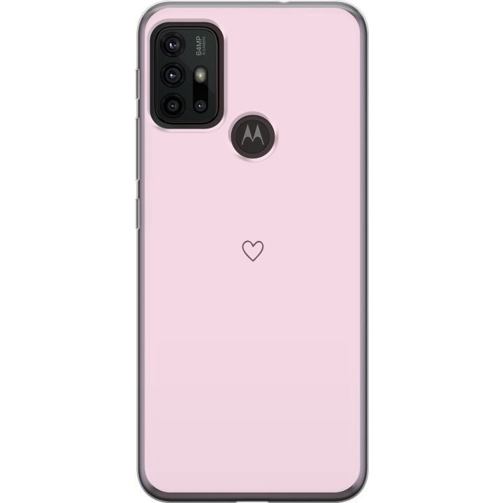 Mobilskal till Motorola Moto G30 med Hjärta motiv i gruppen SMARTPHONE & SURFPLATTOR / Mobilskydd / Motorola hos TP E-commerce Nordic AB (A54873)
