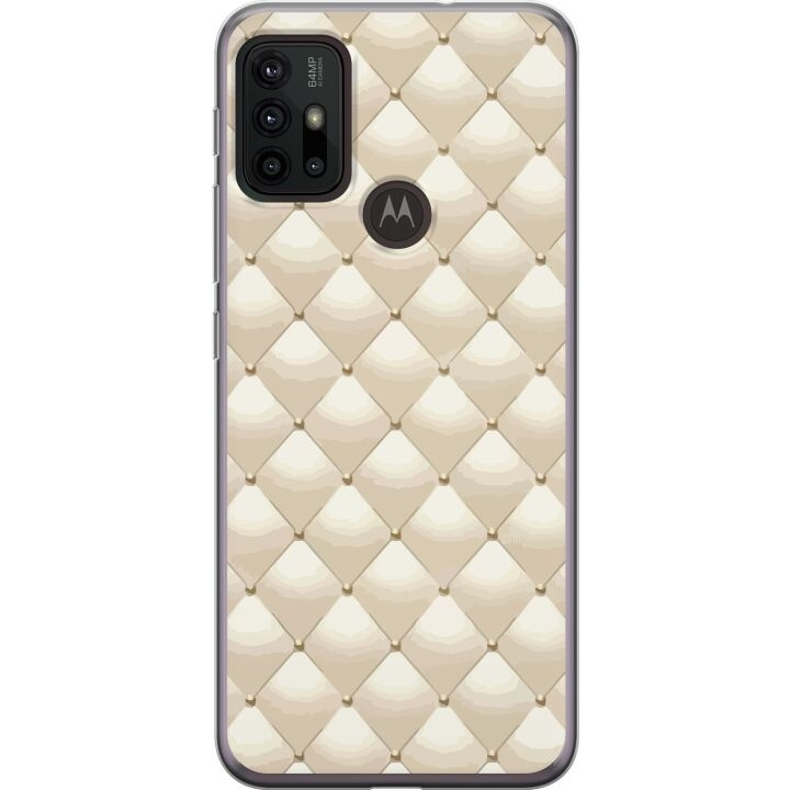 Mobilskal till Motorola Moto G30 med Guldglans motiv i gruppen SMARTPHONE & SURFPLATTOR / Mobilskydd / Motorola hos TP E-commerce Nordic AB (A54880)