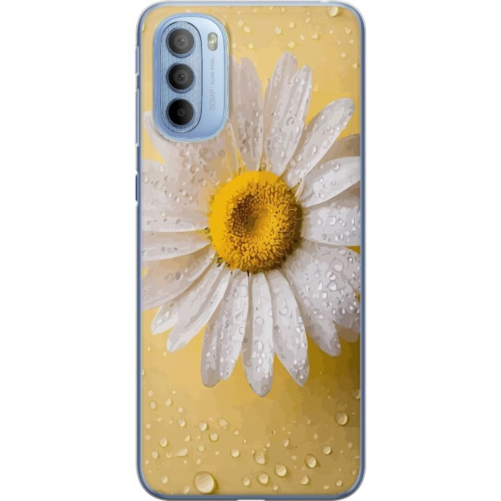 Mobilskal till Motorola Moto G31 med Porslinsblomma motiv i gruppen SMARTPHONE & SURFPLATTOR / Mobilskydd / Motorola hos TP E-commerce Nordic AB (A54908)
