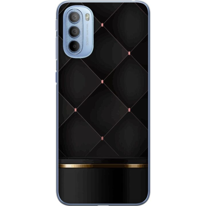 Mobilskal till Motorola Moto G31 med Lyxig linje motiv i gruppen SMARTPHONE & SURFPLATTOR / Mobilskydd / Motorola hos TP E-commerce Nordic AB (A54923)