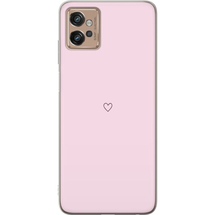 Mobilskal till Motorola Moto G32 med Hjärta motiv i gruppen SMARTPHONE & SURFPLATTOR / Mobilskydd / Motorola hos TP E-commerce Nordic AB (A54954)